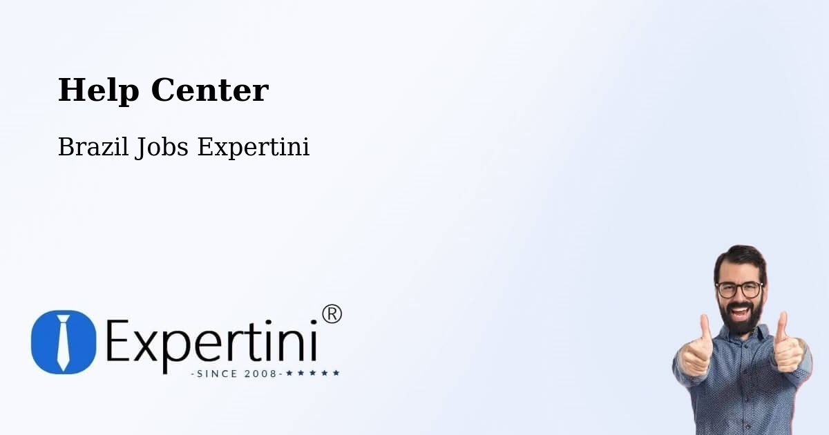 Help Center – Vila Velha - Brazil Jobs Expertini